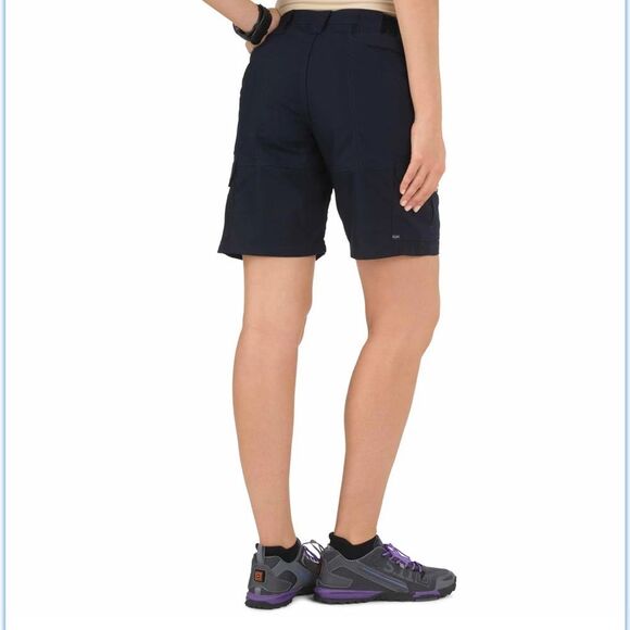 5.11 Tactical WOMEN'S TACLITE® PRO 9" RIPSTOP SHORT Dark Navy Blue size 18 - Picture 3 of 14